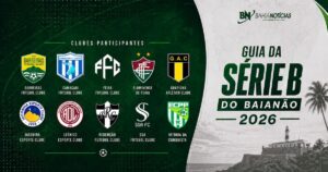 Guia da Série B do Baianão 2026: Saiba detalhes de cada um dos 10 participantes