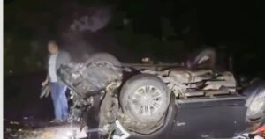 Acidente na estrada: Carro do deputado Samuel Júnior capota no interior da Bahia