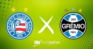 Bahia x Grêmio: Confira prováveis escalações, arbitragem, horário e onde assistir