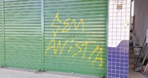 Capitão Alden denuncia vandalismo a 'Casa da Direita', em Irêce: "sem anistia"