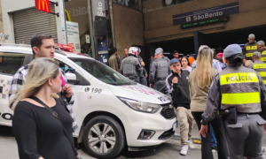 Cinco feridos, incluindo criança, após tiroteio na estação São Bento do metrô em SP
