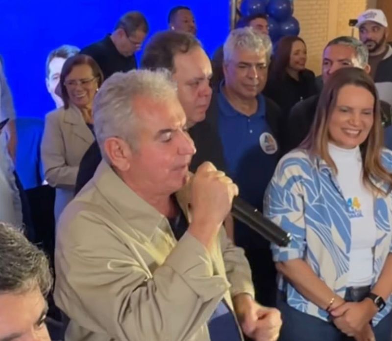 Em Vitória da Conquista, Angelo Coronel diz que o PT é “igual a remédio vencido em prateleira”