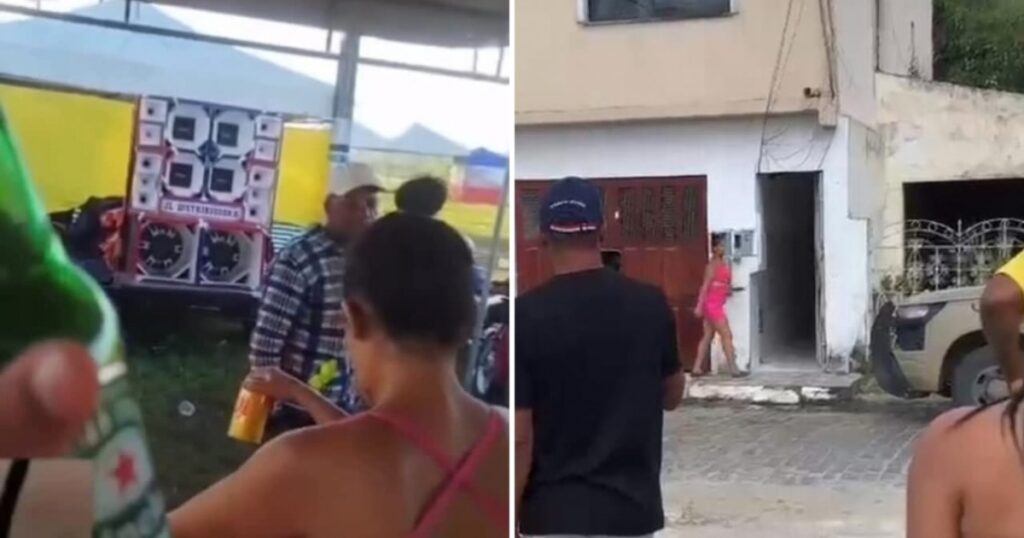 Mãe de irmãos mortos em incêndio em Serrinha é flagrada em festa antes de incêndio