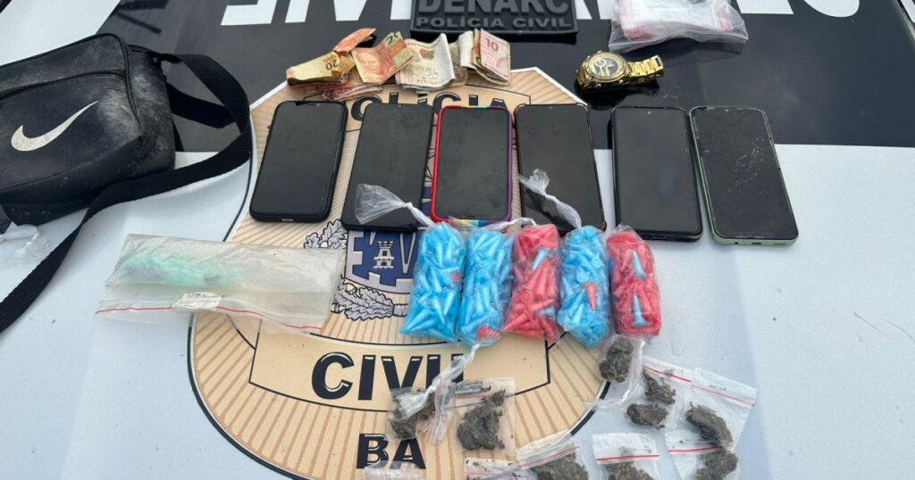 Operação Marineford prende sete suspeitos e apreende armas, drogas e munições