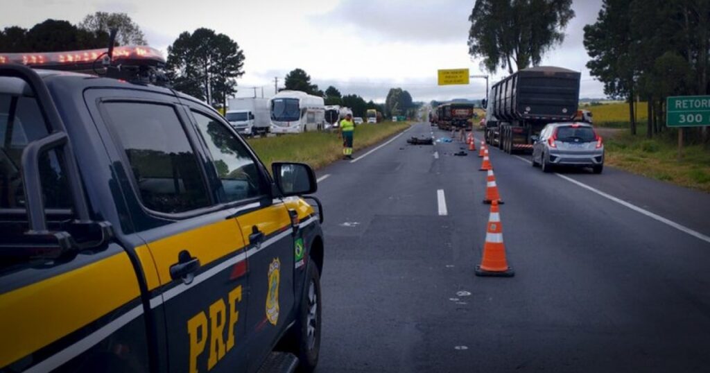 PRF registra mais de 1.600 colisões com motocicletas nas rodovias federais da Bahia