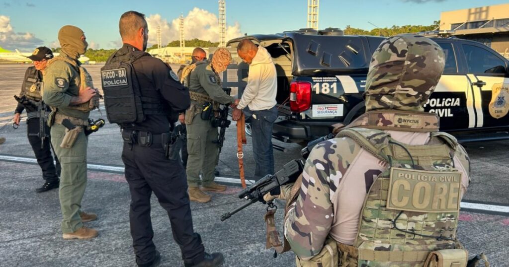 Polícia da Bahia registrou mais de 12,3 mil prisões em 2026 e média supera 100 capturas por dia, aponta SSP