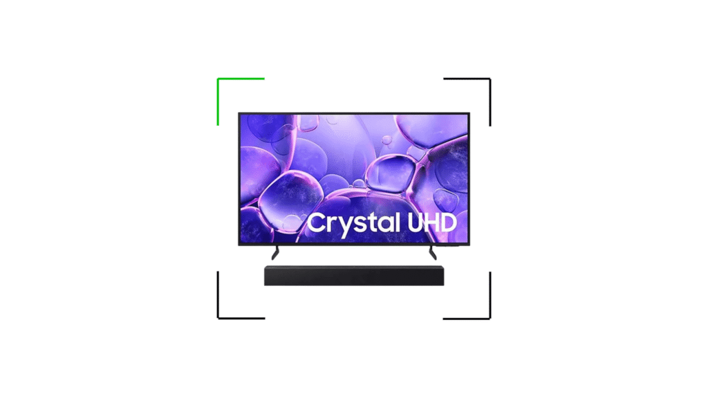 Samsung TV 50″ 4K + Soundbar com 32% OFF