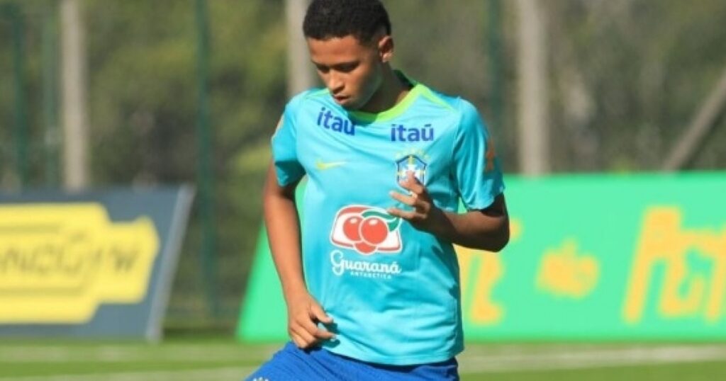 Zagueiro do Vitória é convocado para a Seleção Brasileira Sub-15