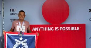 Tenente-coronel da PM da Bahia completa terceiro Ironman em 6 anos e leva esposa para a primeira prova: "indescritível"