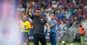 Jair Ventura minimiza vantagem na final da Copa do Nordeste: "Vamos buscar o gol a todo momento"