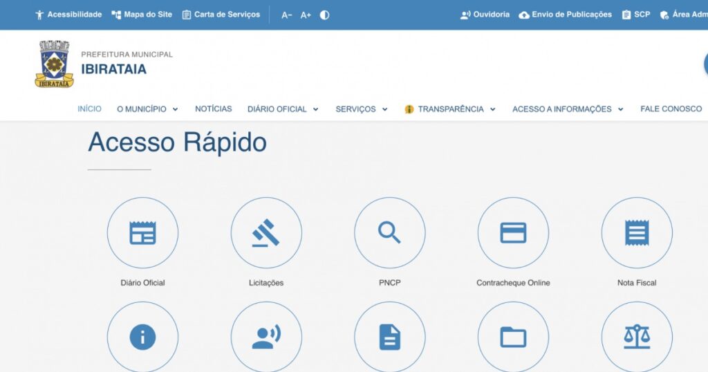 MP-BA dá prazo de 30 dias para prefeitura de Ibirataia adequar portal da transparência