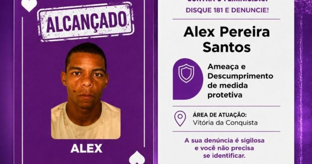Operação da SSP prende integrante do Baralho do Crime em Vitória da Conquista