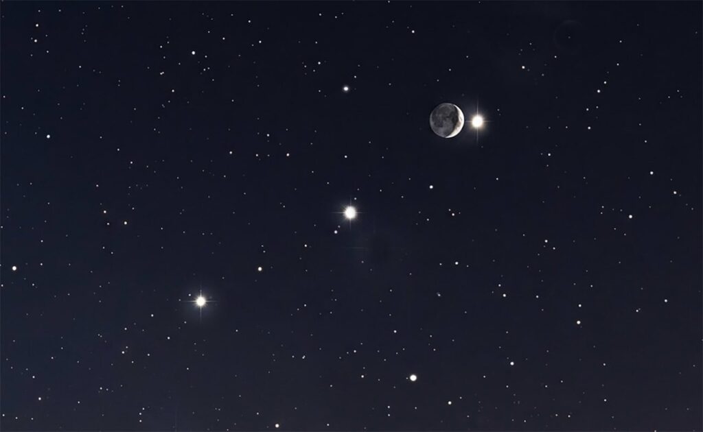 Perdeu o “minidesfile” de planetas pertinho da Lua? Hoje tem mais!