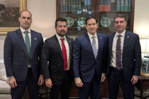 Rubio responde a carta de Flávio Bolsonaro e agradece apoio, mas mantém pressão sobre tarifaço