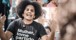 Única mulher pré-candidata a presidente, Samara Martins estará em Salvador para participar dos festejos de 2 de Julho