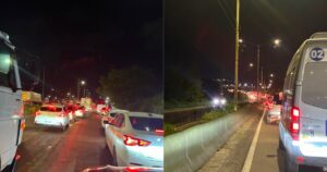 Interdição na BR-324 provoca longo congestionamento entre Salvador e Simões Filho