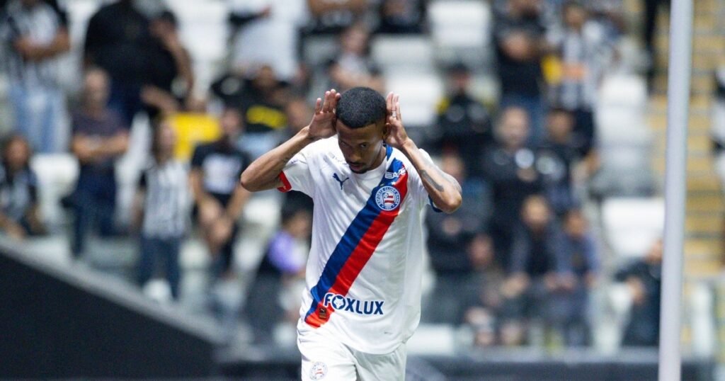 Com gol de Ademir, Bahia empata frente ao Atlético Mineiro na Arena MRV