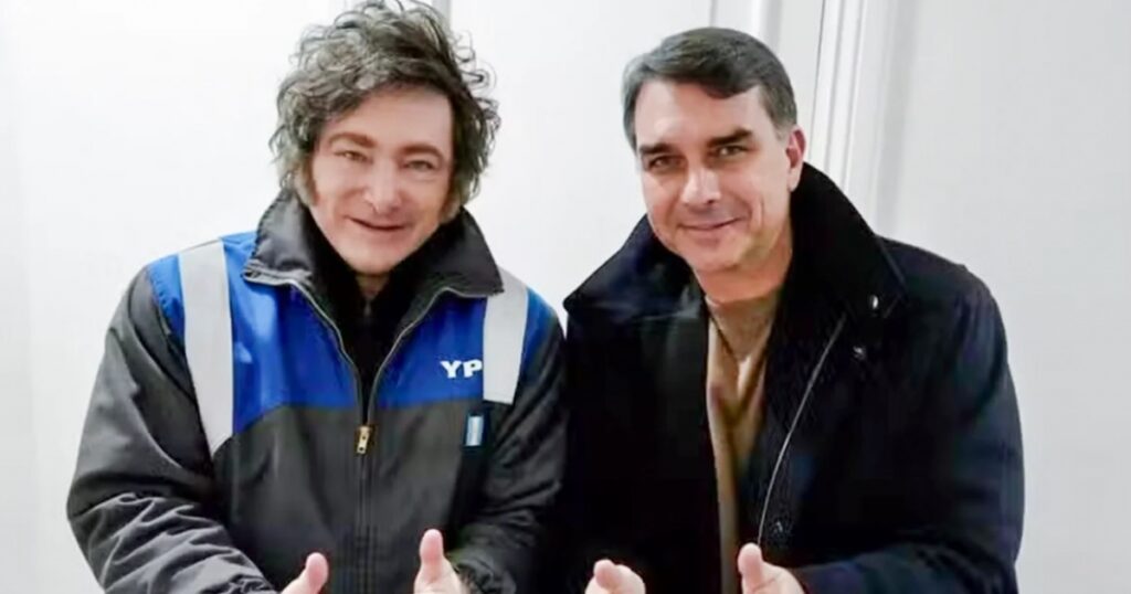 Antes de decisão de Moraes que proibiu visitas, Javier Milei havia pedido para ter encontro com Jair Bolsonaro