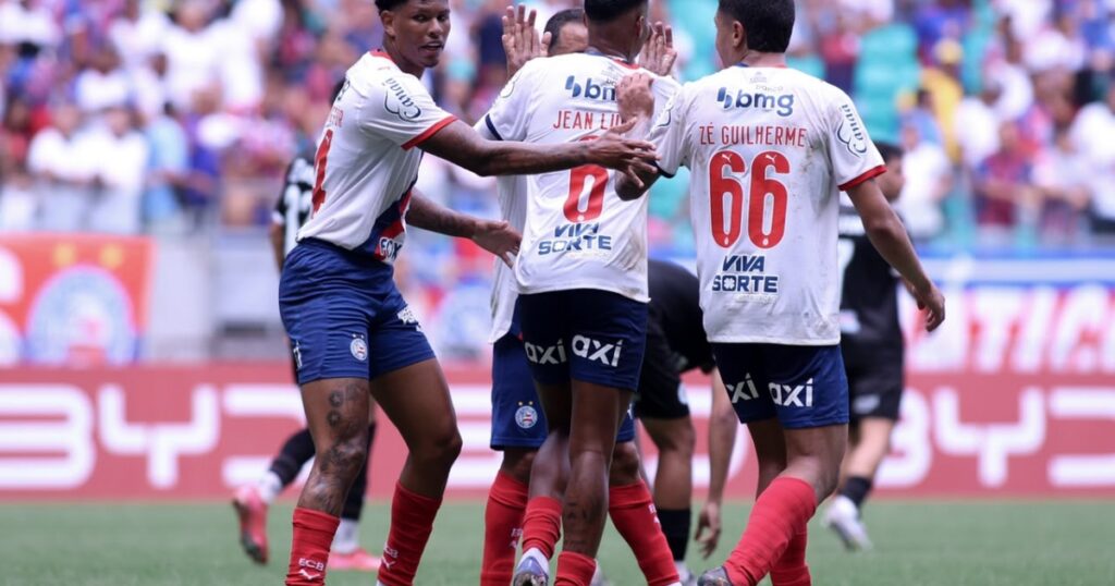 Bahia goleia Montevideo City Torque com presença da torcida em amistoso na Fonte Nova