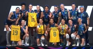 Brasil bate na trave, perde para a Turquia e fica com a prata na VNL Feminina