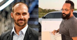 Eduardo Bolsonaro apoia Leandro de Jesus após fiscalização na BA-649: "Fiscalize mesmo"