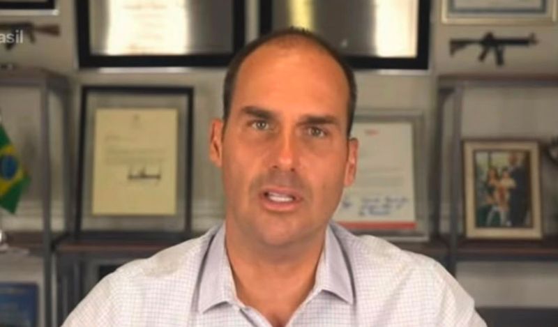 Eduardo Bolsonaro volta a defender eleição de ACM Neto na Bahia: "Vejo com bons olhos"