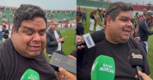 "Está em algum lugar do céu comemorando": Filemon Neto dedica acesso do Flu de Feira a J. Vieira