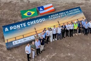 Obra de megaponte na Bahia começa com pendências em projeto e desafios na engenharia