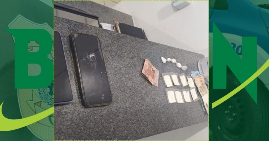 PM prende homem e apreende cocaína e dinheiro em zona rural no sudoeste baiano
