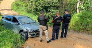 Polícia Civil recupera carro de motorista de aplicativo em cerco a quadrilha de assaltantes