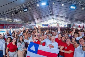 Prefeitos do Vale do Jiquiriçá reforçam apoio a Jerônimo durante PGP em Jaguaquara