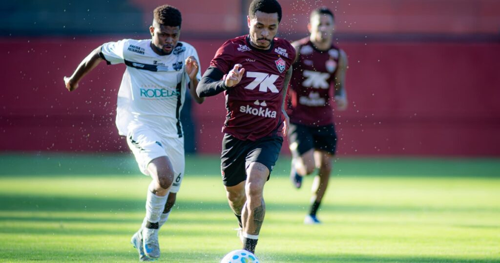 Vitória goleia Redenção por 9 a 0 em jogo-treino no Barradão