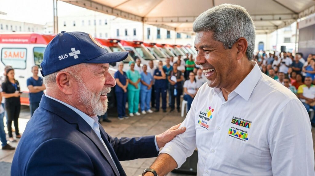 Convenção na Bahia consolida aliança política entre Jerônimo Rodrigues e Lula