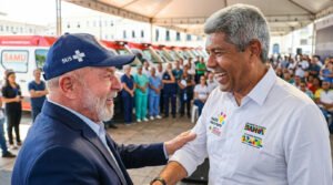 Convenção na Bahia consolida aliança política entre Jerônimo Rodrigues e Lula