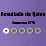 Resultado da Quina...
