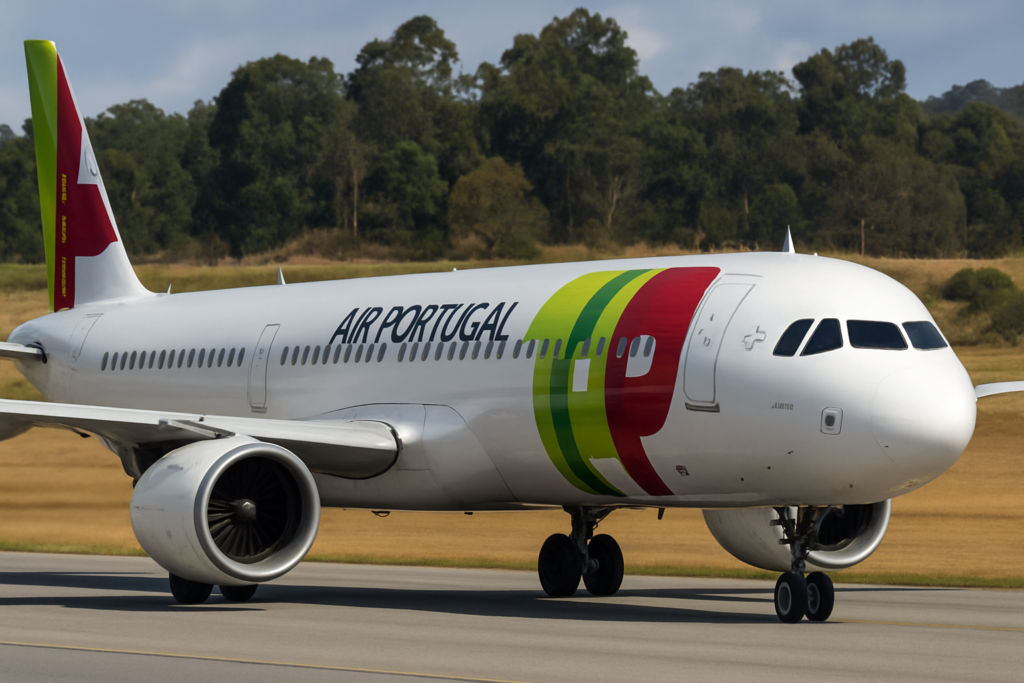 Avião da TAP realiza pouso de emergência em Lisboa após despressurização