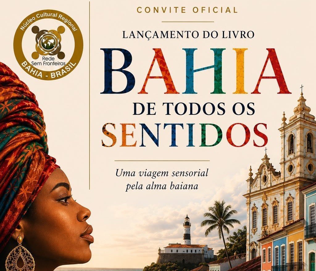 Bahia de todos os sentidos celebra a alma baiana em nova antologia literária