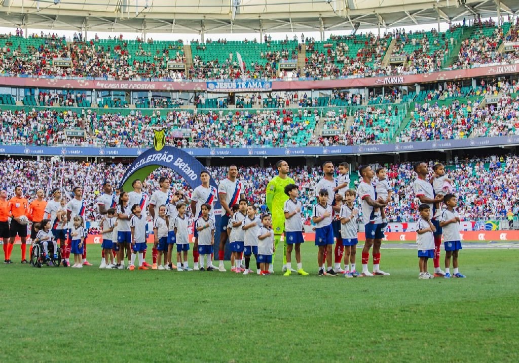 Bahia enfrenta crise de resultados e lidera ranking de empates no Brasileirão