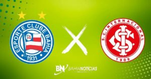 Bahia recebe Internacional na Arena Fonte Nova em busca de aproximação ao G-5