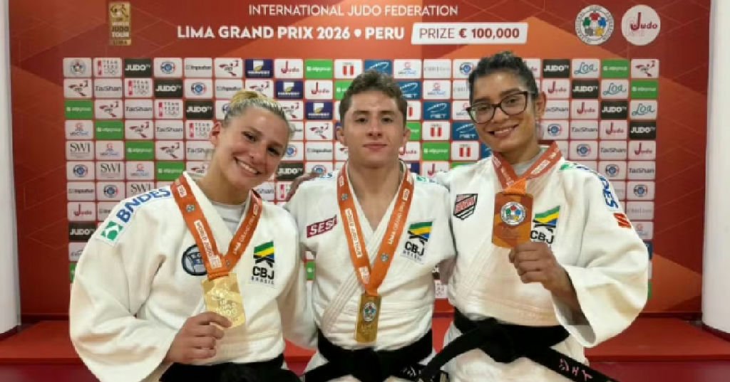 Brasil domina estreia do Grand Prix de Judô em Lima com três pódios