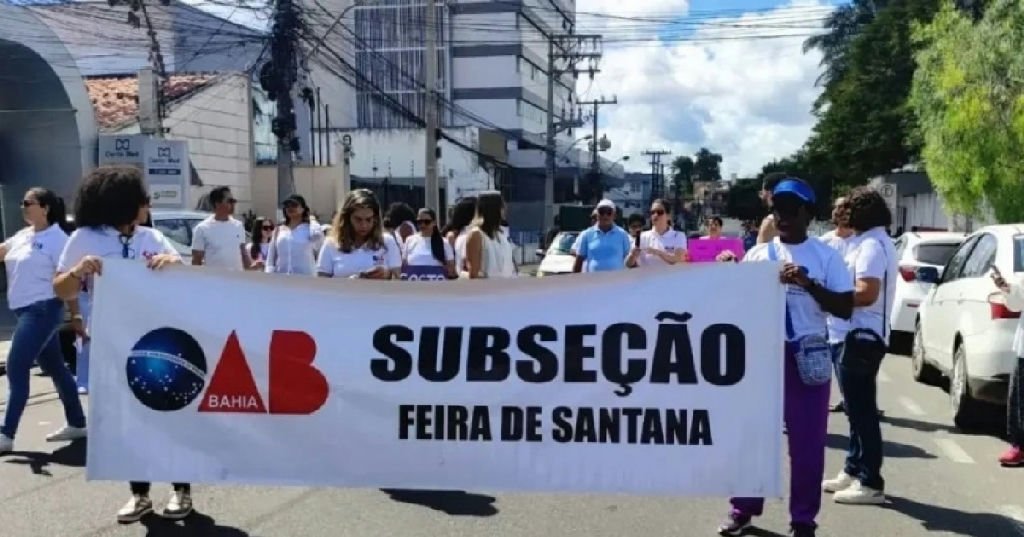 Caminhada em Feira de Santana marca mobilização contra a violência feminina