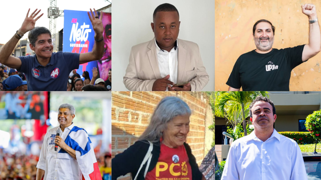 Candidatos ao governo da Bahia detalham compromissos de campanha nesta sexta-feira