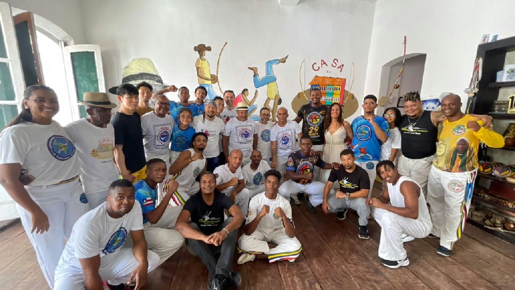 Capoeira promove intercâmbio cultural entre Brasil e Japão em Salvador