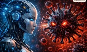 Cientistas criam vírus vivos com inteligência artificial, gerando preocupações sobre biossegurança