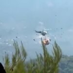 Colisão de helicópteros...