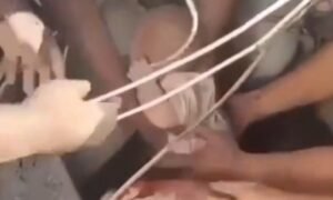 Criança é retirada com vida de escombros em Cali após terremoto que já deixa 111 mortos na Colômbia