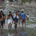 Deslizamento no Nepal...