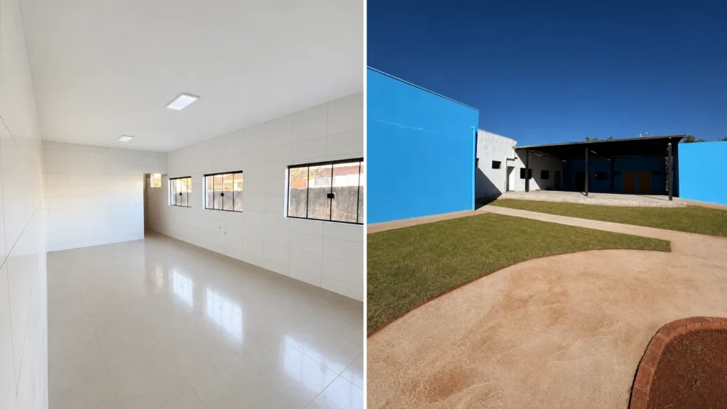 Jaborandi avança na construção de novo centro dedicado à terceira idade