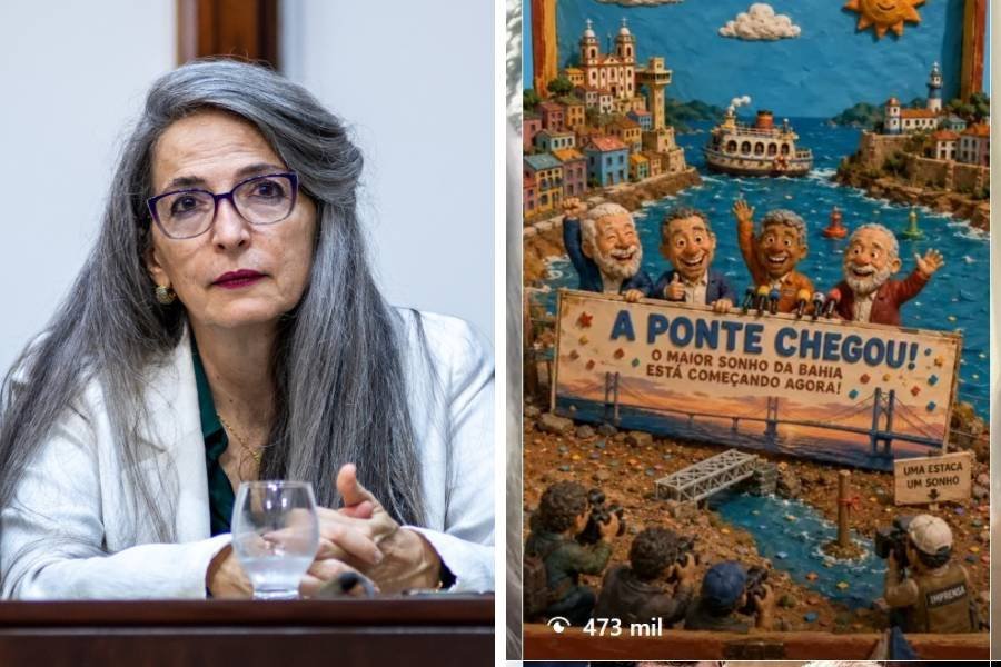 Justiça eleitoral determina remoção de vídeo satírico sobre a Ponte Salvador-itaparica