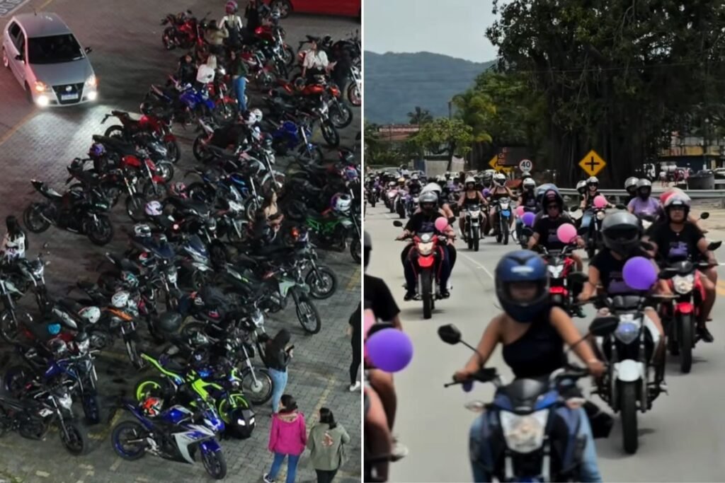 Motogrupo feminino cresce no litoral de São Paulo e desafia estereótipos